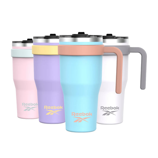 Reebok Lifestyle Stainless Steel Tumbler With Handle - 40 oz