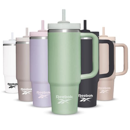 Reebok Lifestyle Stainless Steel Tumbler With Handle - 40 oz