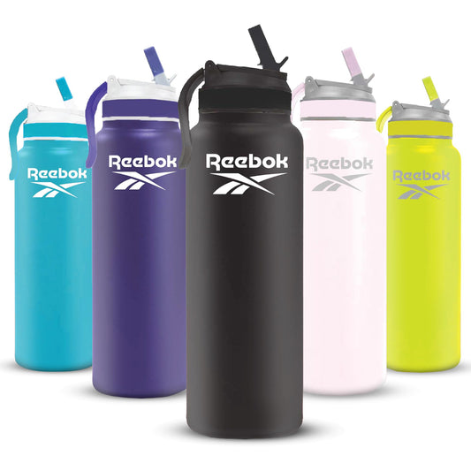 Reebok Lifestyle Stainless Steel Sports Water Bottle - 32 oz
