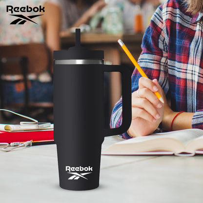 Reebok Lifestyle Stainless Steel Tumbler With Handle - 40 oz